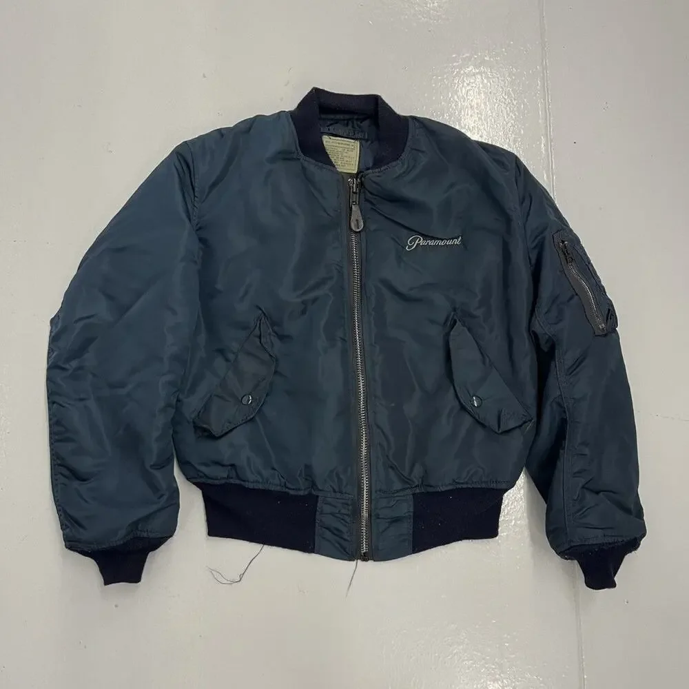 Vintage 90s Paramount Alpha Industries MA-1 Bomber Jacket